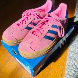 ADIDAS Pink Gazelle New with Box W Sz 6.5